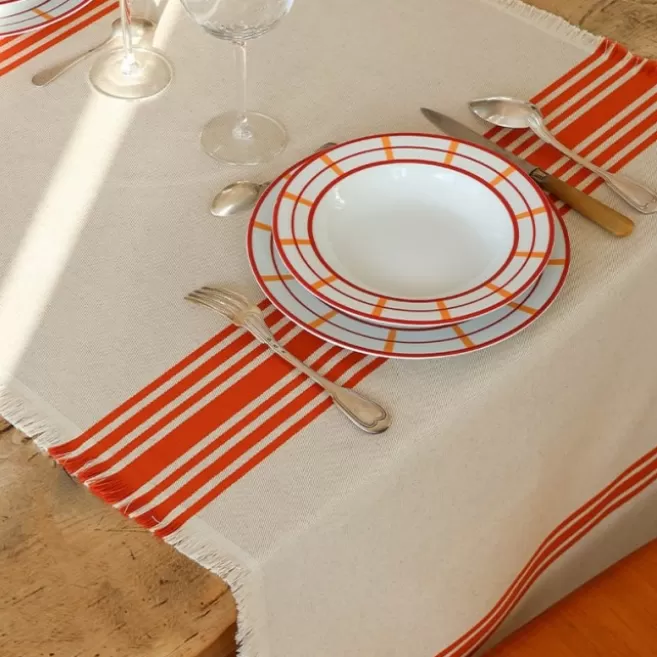 Sale Maison Jean-Vier Chemin de table Orange