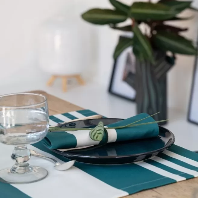 Cheap Maison Jean-Vier Chemin de table Vert