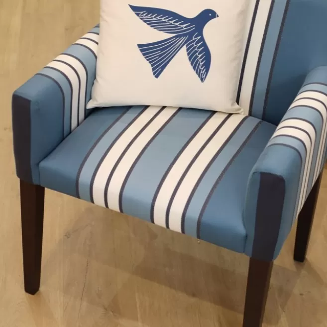 Outlet Maison Jean-Vier Fauteuil Bleu