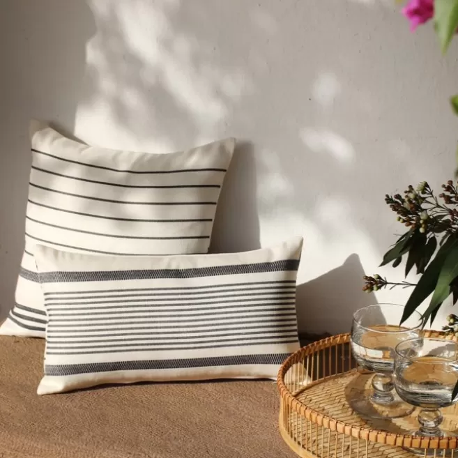 Fashion Maison Jean-Vier Housse de coussin Blanc