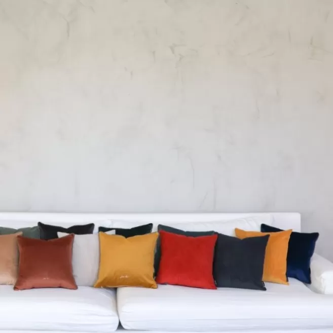 Online Maison Jean-Vier Housse de coussin Bleu