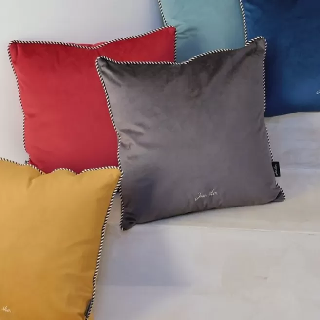 Sale Maison Jean-Vier Housse de coussin Gris