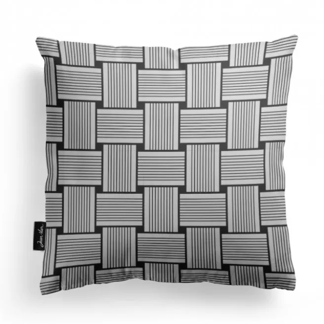 Store Maison Jean-Vier Housse de coussin Noir