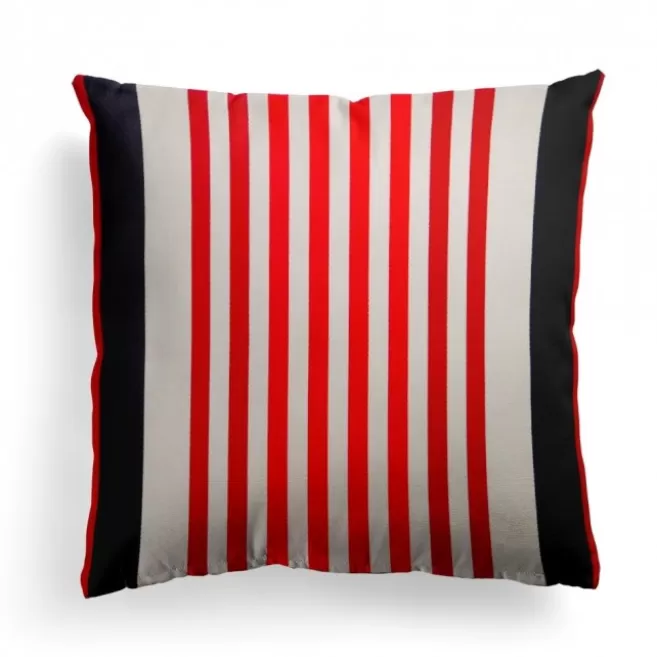 Fashion Maison Jean-Vier Housse de coussin Rouge