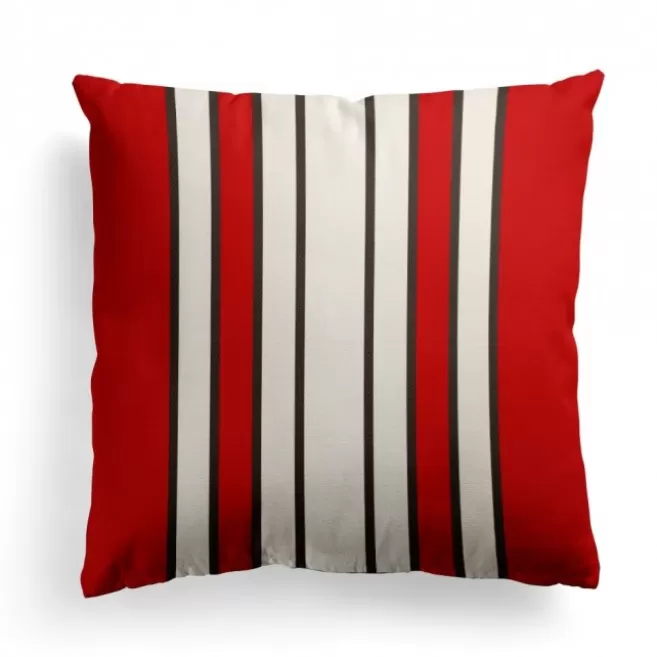 Best Maison Jean-Vier Housse de coussin Rouge