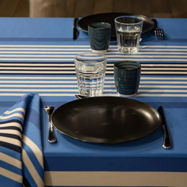 Sale Maison Jean-Vier Nappe de table Bleu