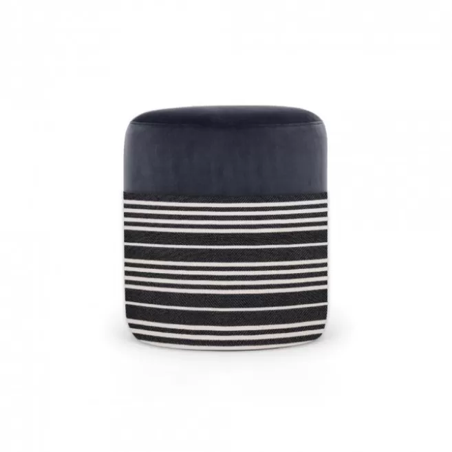 Best Sale Maison Jean-Vier Pouf Bleu