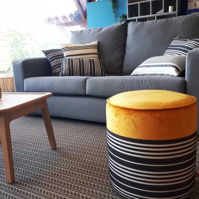 Sale Maison Jean-Vier Pouf Jaune