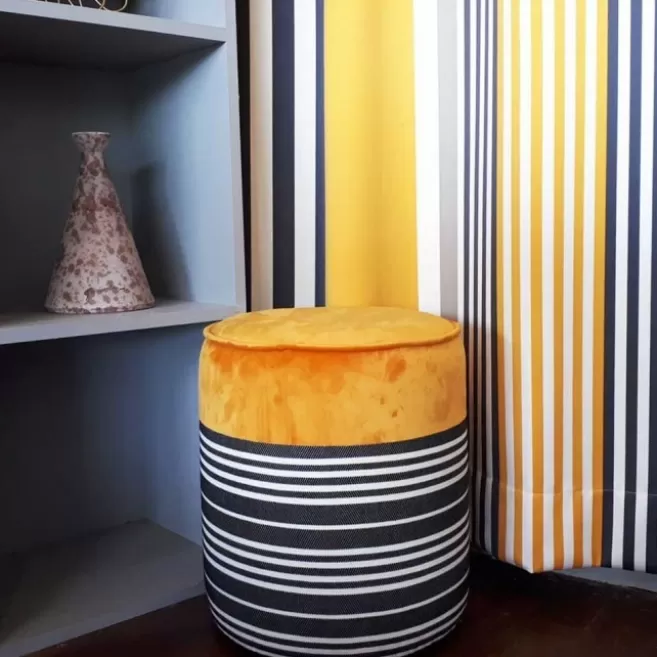 Sale Maison Jean-Vier Pouf Jaune