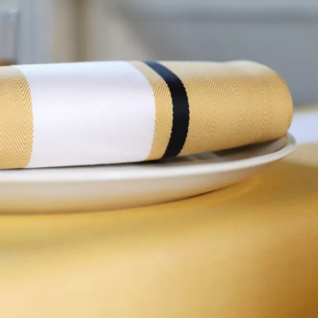 Flash Sale Maison Jean-Vier Serviette de table Jaune