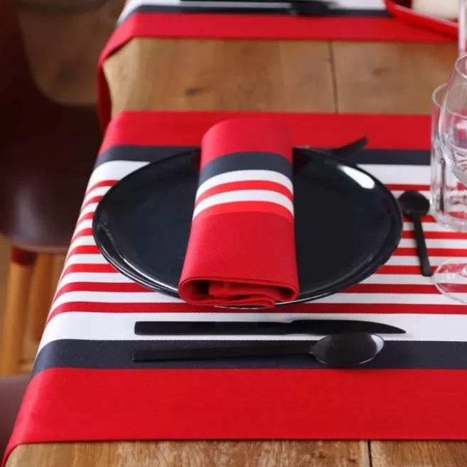 Online Maison Jean-Vier Serviette de table Rouge