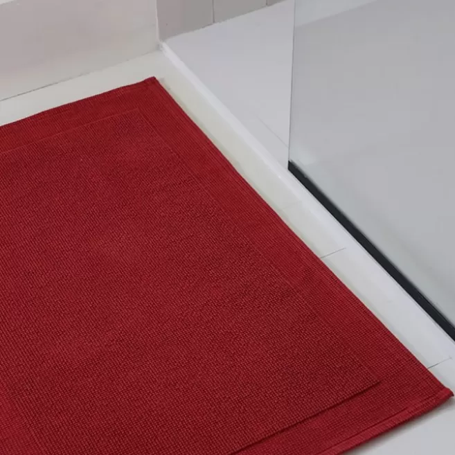 Best Maison Jean-Vier Tapis de bain Rouge