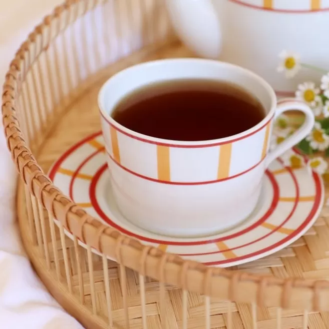 Fashion Maison Jean-Vier Tasse à déjeuner Jaune